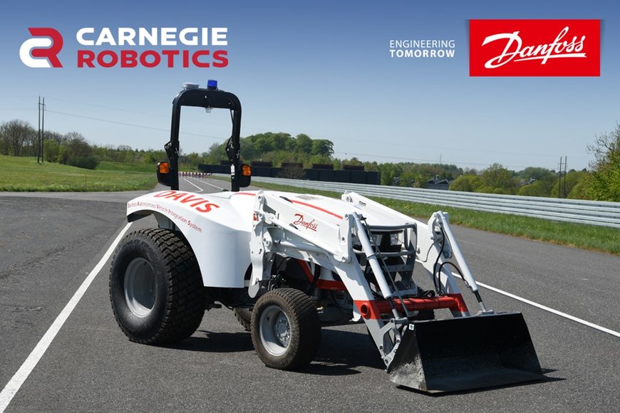 Danfoss Power Solutions and Carnegie Robotics partner to enhance autonomous solutions for the off-highway market